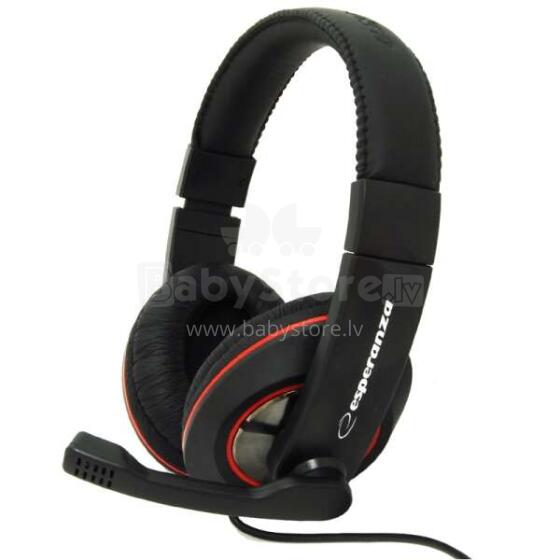 ESPERANZA STEREO HEADPHONES WITH MICROPHONE SONATA