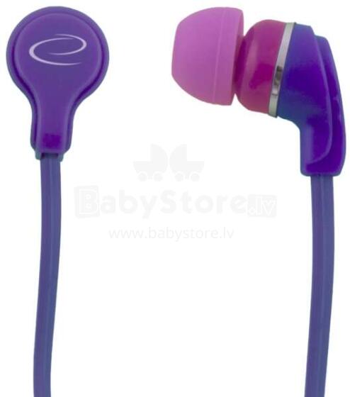 ESPERANZA STEREO EARPHONES NEON VIOLET