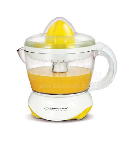 ESPERANZA CITRUS JUICE SQUEEZER CLEMENTINE WHITE-YELLOW