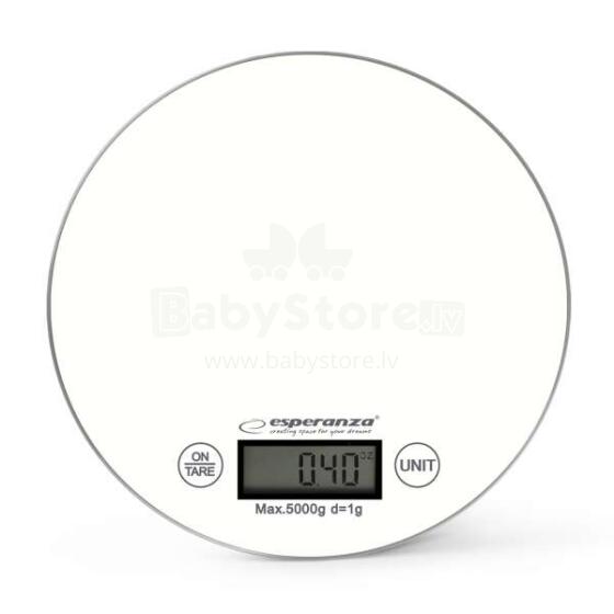 ESPERANZA KITCHEN SCALE MANGO WHITE
