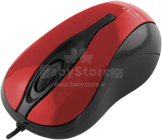 TITANUM HORNET 3D WIRED OPTICAL MOUSE USB RED