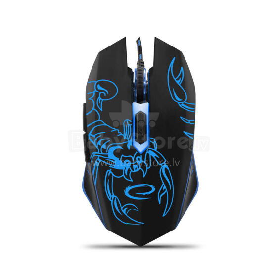 ESPERANZA WIRED MOUSE FOR GAMERS 6D OPT. USB MX203 SCORPIO