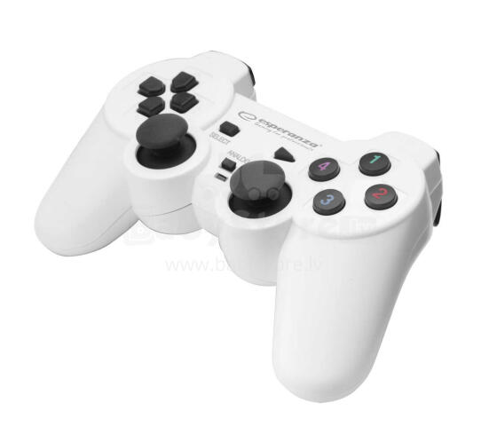 ESPERANZA GAMEPAD PC USB WARRIOR WHITE/BLACK