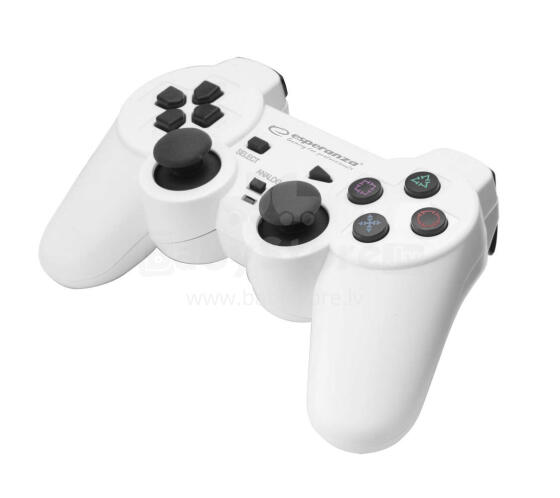 ESPERANZA GAMEPAD PS2/PS3/PC USB CORSAIR WHITE/BLACK