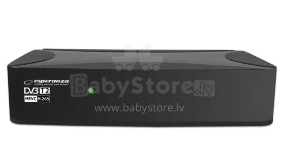 ESPERANZA DVB-T2 H.265/HEVC DIGITAL TERRESTRIAL TV RECEIVER EV108R