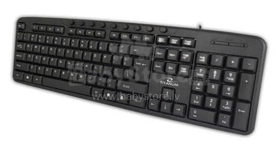 TITANUM WIRED MULTIMEDIA USB KEYBOARD NASHVILLE