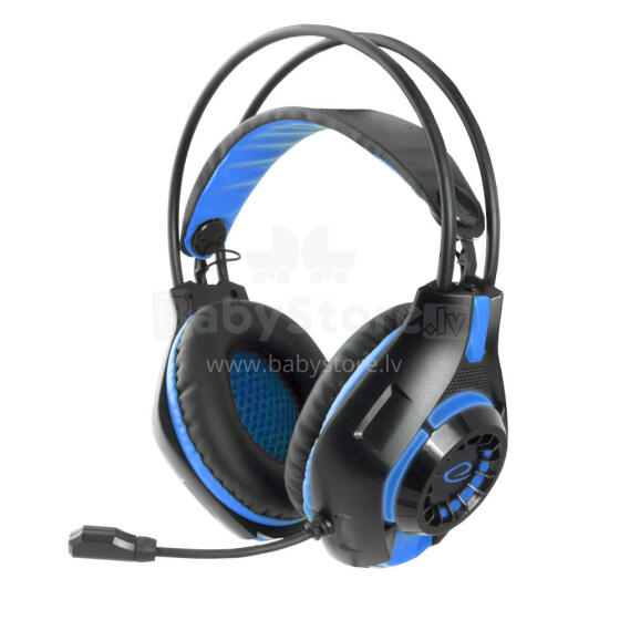 ESPERANZA GAMING HEADPHONES WITH MICROPHONE DEATHSTRIKE BLUE