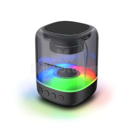 ESPERANZA RGB ILLUMINATED BT SPEAKER FM VIOLA