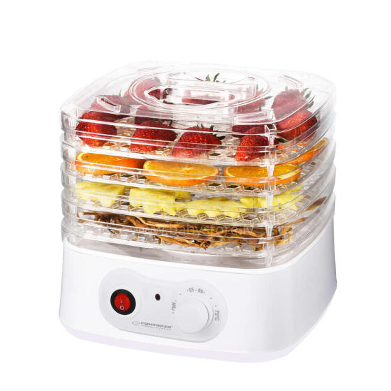 ESPERANZA FOOD DEHYDRATOR FOR MUSHROOMS, FRUITS, VEGETABLES, HERBS AND FLOWERS APPÉTISSANT