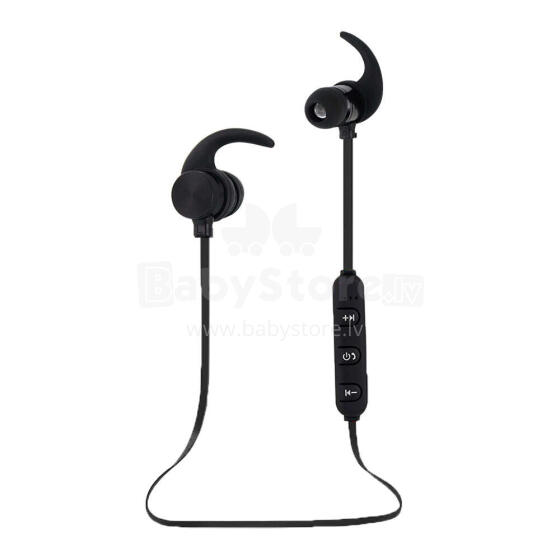 ESPERANZA BLUETOOTH MAGNETIC METAL EAPRHONES BLACK