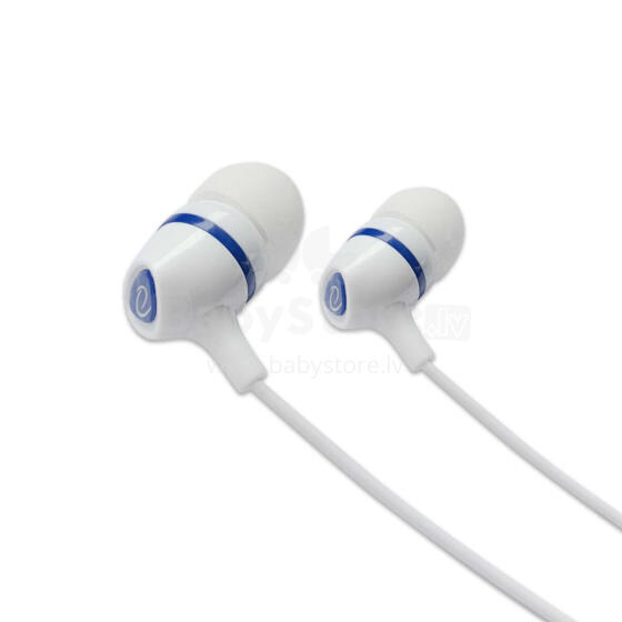 ESPERANZA STEREO EARPHONES WITH MICROPHONE EH191 WHITE-BLUE