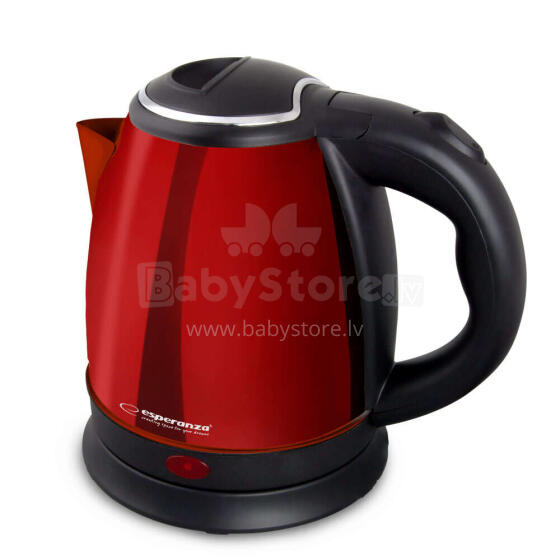 ESPERANZA ELECTRIC KETTLE PARANA 1.0 L RED