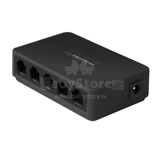 ESPERANZA 5 PORT ETHERNET SWITCH 10/100 FLUX