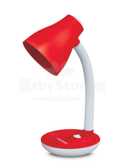 ESPERANZA DESK LAMP E27 ATRIA RED