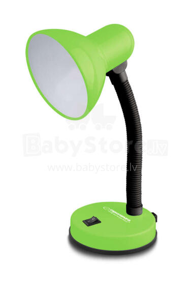 ESPERANZA DESK LAMP E27 VEGA GREEN