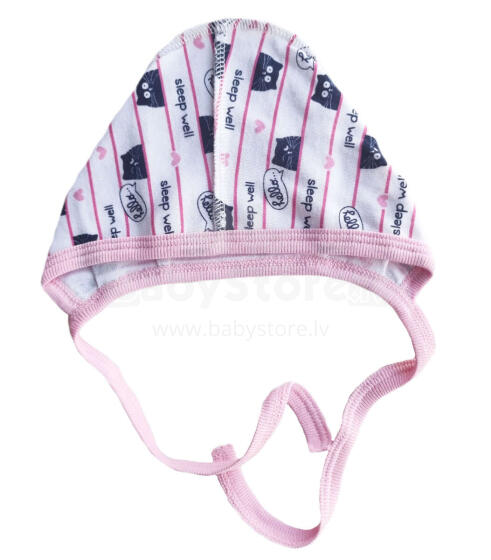 Galatex Baby Cap Art.181470 Cat Mazuļu 100% kokvilna cepure