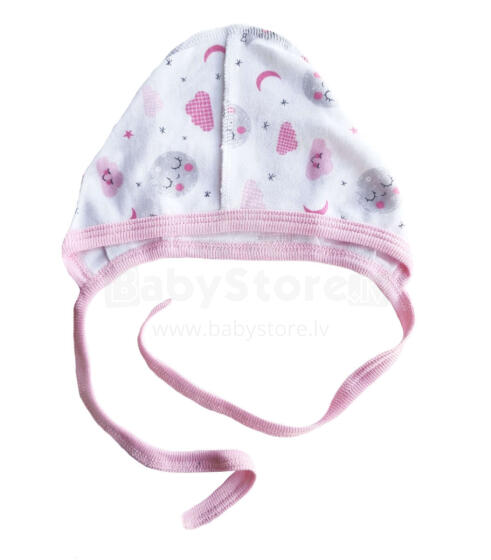 Galatex Baby Cap Art.181472 Night Baby 100% medvilninė kepurė Katės