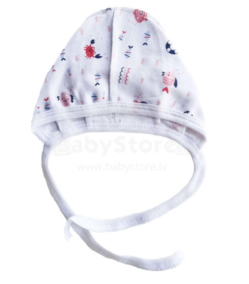 Galatex Baby Cap Art.181473 Ocean Шапочка для новорождённых 100% хлопок