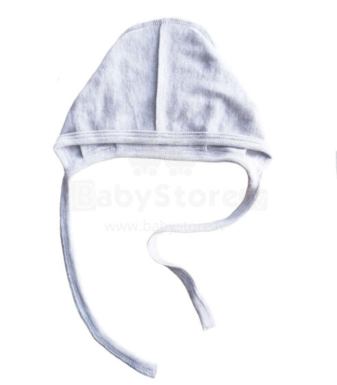 Galatex Baby Cap Art.181479 Grey Baby 100% medvilninė kepurė Katės