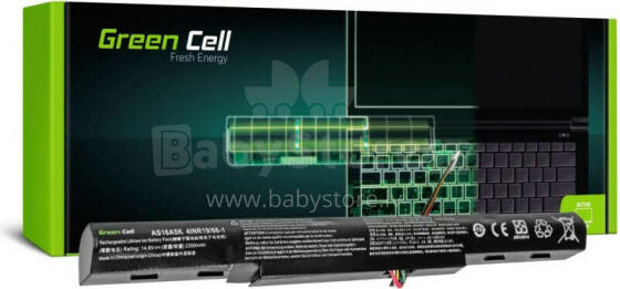 Bateria Green Cell AS16A5K до Acer Aspire E 15 E15 E5-575 E5-575G E 17 E17 E5-774 E5-774G (AC51)