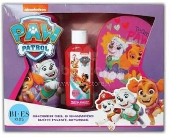 Компл. P/P Girls sh/gel 250ml&Gabka