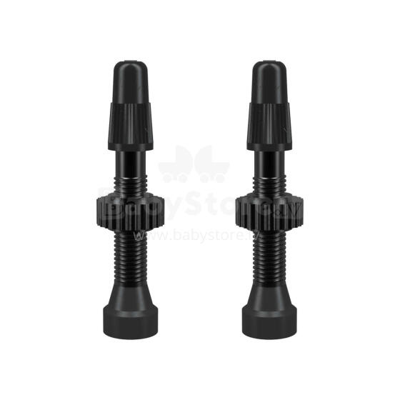 WTB TCS AL Black Presta Tubeless Valve Stems 34mm 2pcs