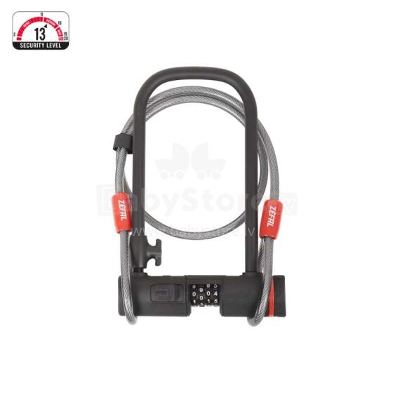 ZEFAL K-TRAZ U13 CODE + CABLE bike lock