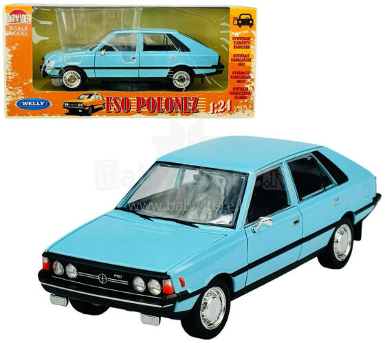 AUTO POLONEZ 1:24 4 KOLORY