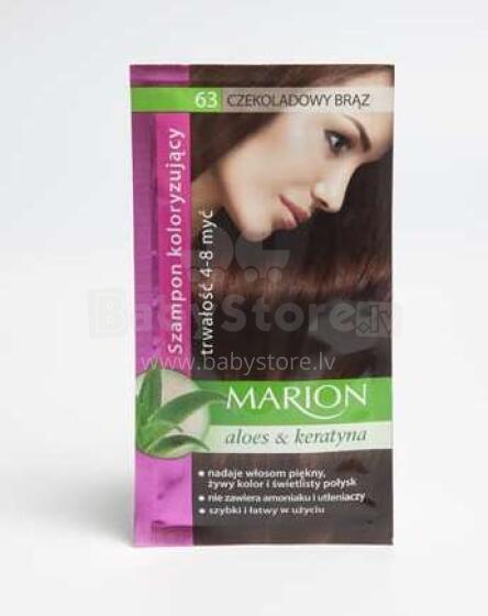 Krāsojošais šampūns Marion 40ml 63