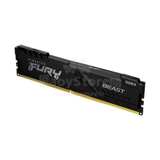 Kingston Fury Beast 16GB DDR4, 3200 MHz, CL16, Non ECC DIMM