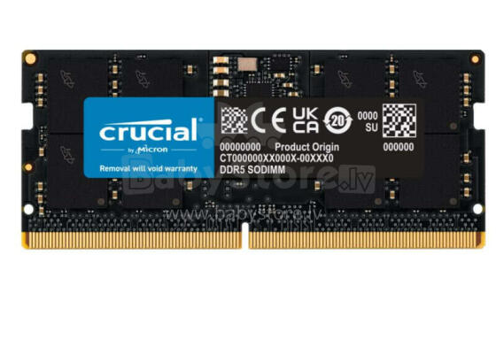 ПАМЯТЬ NB 16GB DDR5-4800 SO/CT16G48C40S5 CRUCIAL