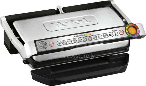 Tefal Optigrill+ + Snacking and backing XL, 2000 Вт, черный/нерж. сталь - Электрический гриль + насадка для запекания