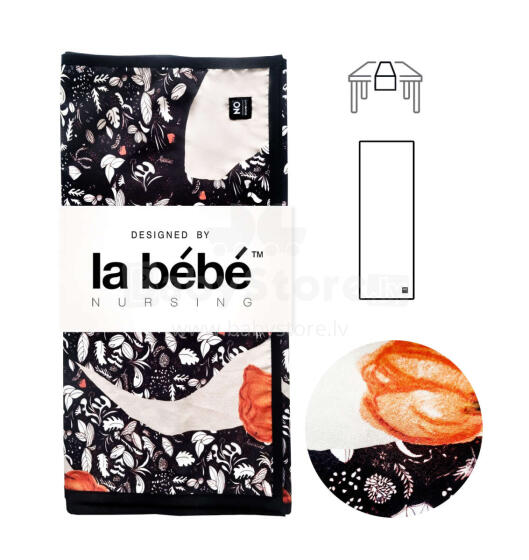 La Bebe Nursing Tablecloth Art.182559  Kokvilnas galdauts 34x128cm