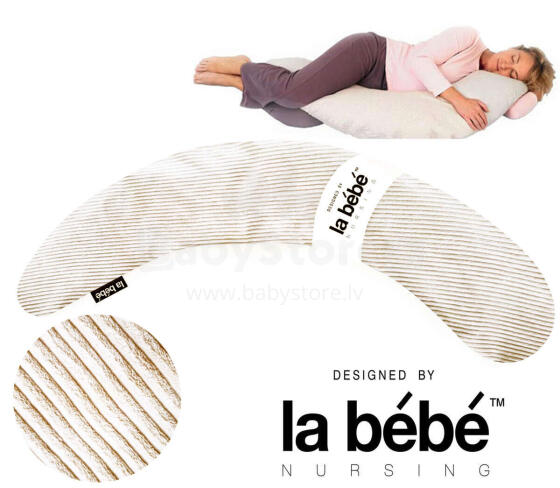 La Bebe™ Moon Maternity Pillow Velvet Collection Art.182615 Большая подушка для беременных с наполнителем из синтепона (синтепух,особенно мягкий и тихий),195см