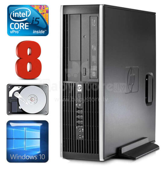 Personālais dators HP 8100 Elite SFF i5-650 8GB 250GB DVD WIN10