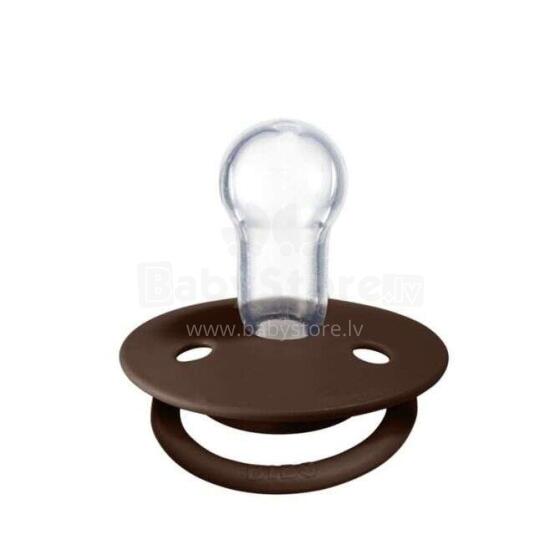 1010215 silicone pacifier MOCHA 0-36 DE LUX