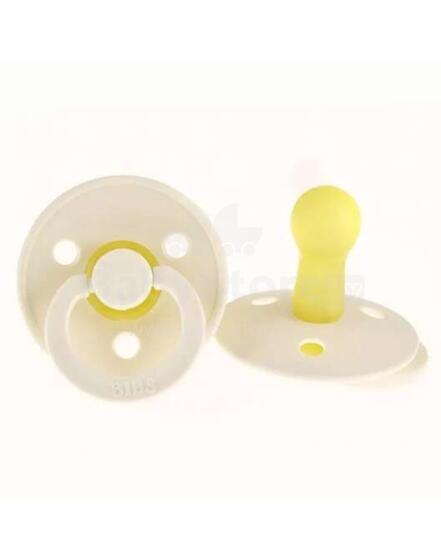 300216 PACIFIER BIBS IVORY 18+ (L)