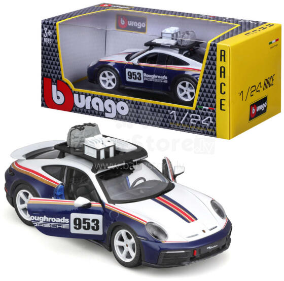 AUTO BBURAGO PORSCHE 911 DAKAR 1:24