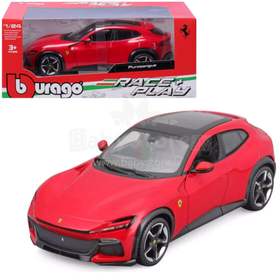 AUTO BBURAGO FERRARI PUROSANGUE 1:24