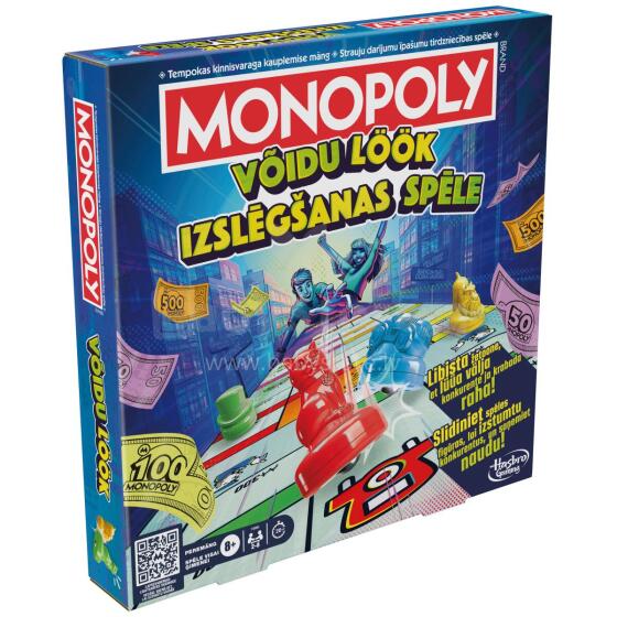 MONOPOLY Boardgame Knockout (In Estonian and Latvian lang.)