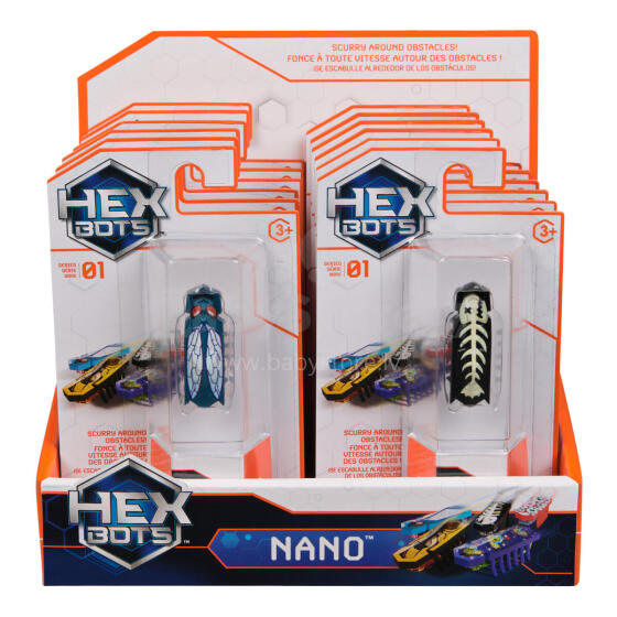 HEX BOTS interactive toy Nano