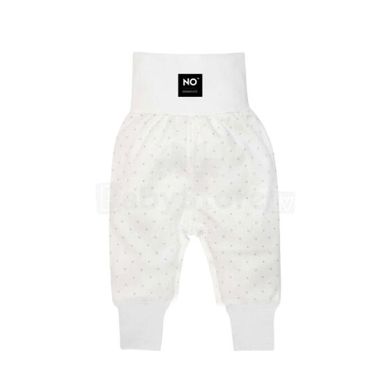 La Bebe™ NO Baby Pants Vanilla Art.182961 Детские штанишки с широким поясом и открытыми ножками из чистого хлопка