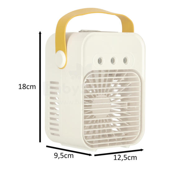 Ikonka Art.KX3700 Air conditioner fan humidifier silver