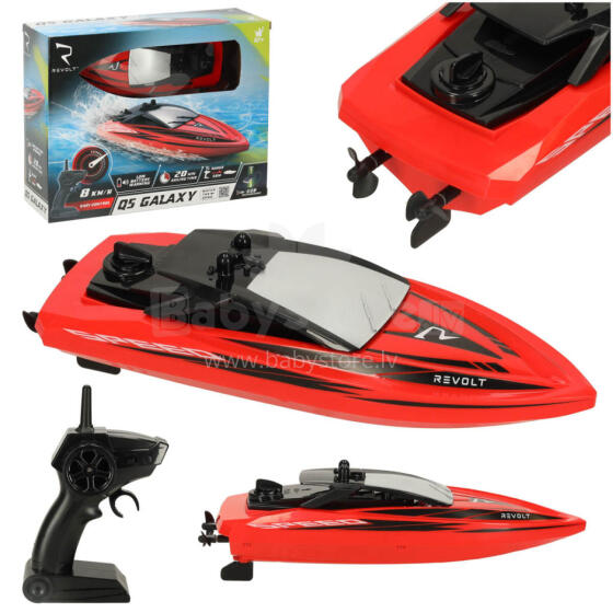 Ikonka Art.KX3663 RC remote control boat Revolt Q5 Galaxy red