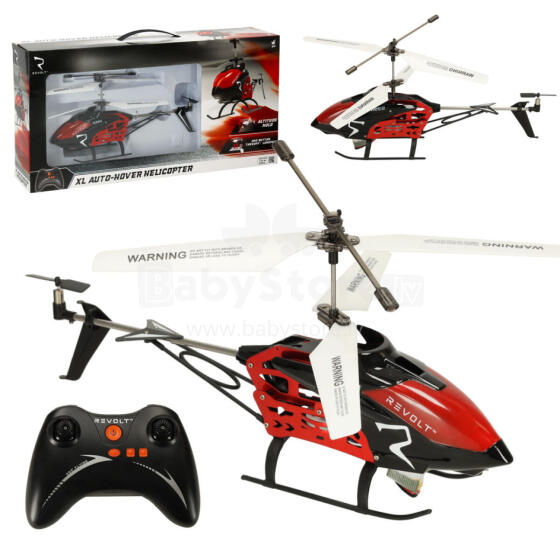 Ikonka Art.KX3672 RC remote control helicopter Revolt S39-1 XL red