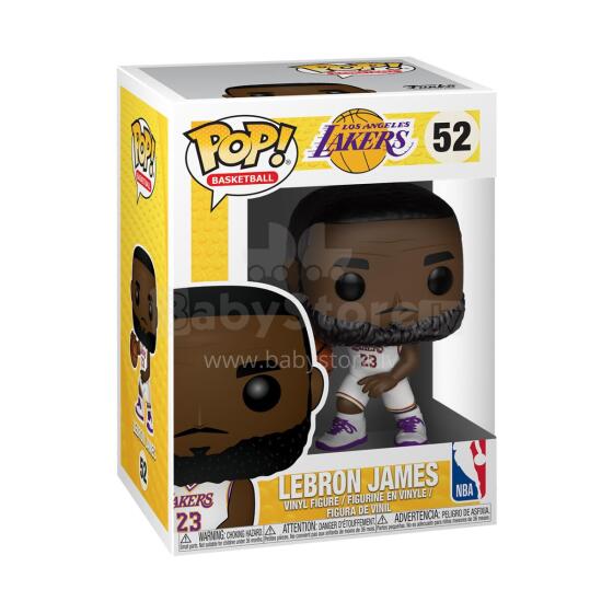 FUNKO POP! Vinyl Figure: NBA:Lakers - Lebron James (White Uniform)