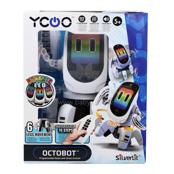 SILVERLIT interactive robot Octobot