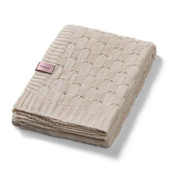 1479/03 KNITTED BAMBOO BLANKET BEIGE