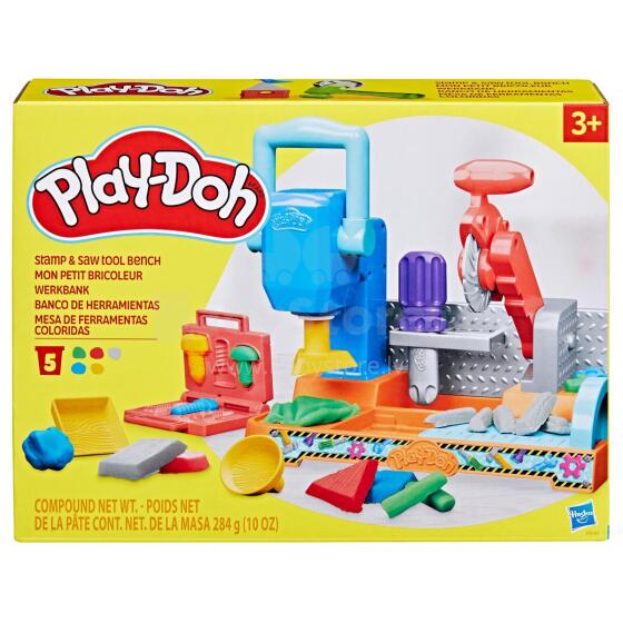 PLAY-DOH Rotaļu komplekts Preses un zāģa darbgalds