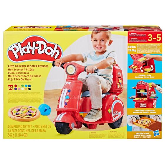 PLAY-DOH playset Pizza delivery scooter 49 cm